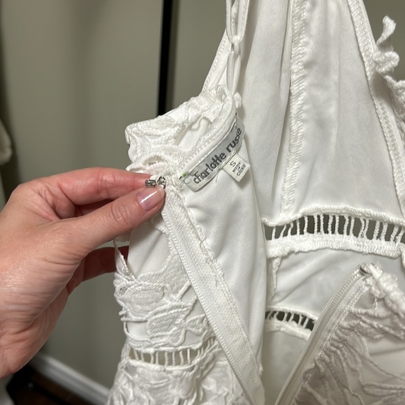 White Summer Dress - Bridal - Summer - Picture 4 of 4